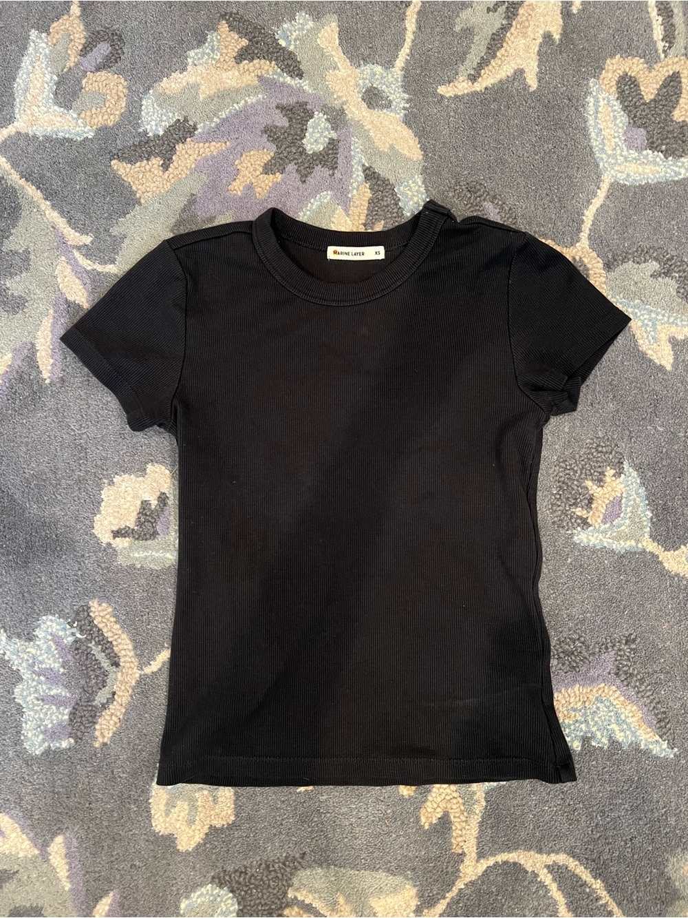 Marine Layer Lexi Rib Sun-In Crew Tee